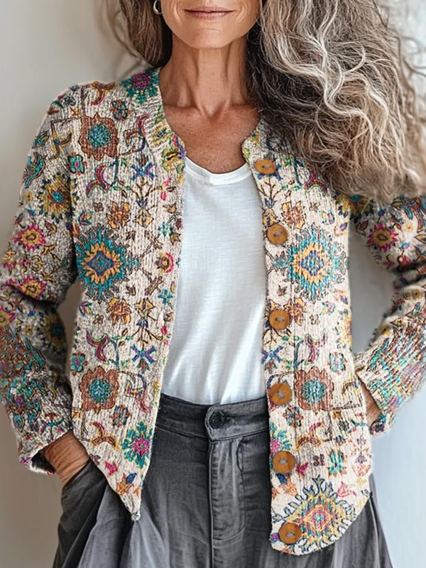 Synnøve | Exotic Pattern Jacket
