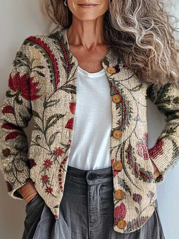 Freja | Nature-Inspired Flower Jacket