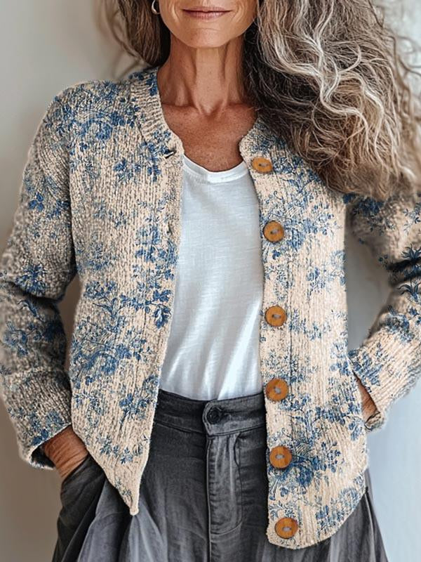 Runa | Delicate Pattern Jacket