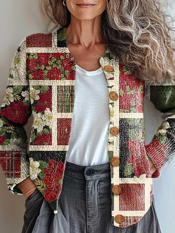 Noelle | Christmas Mood Patchwork Jacket