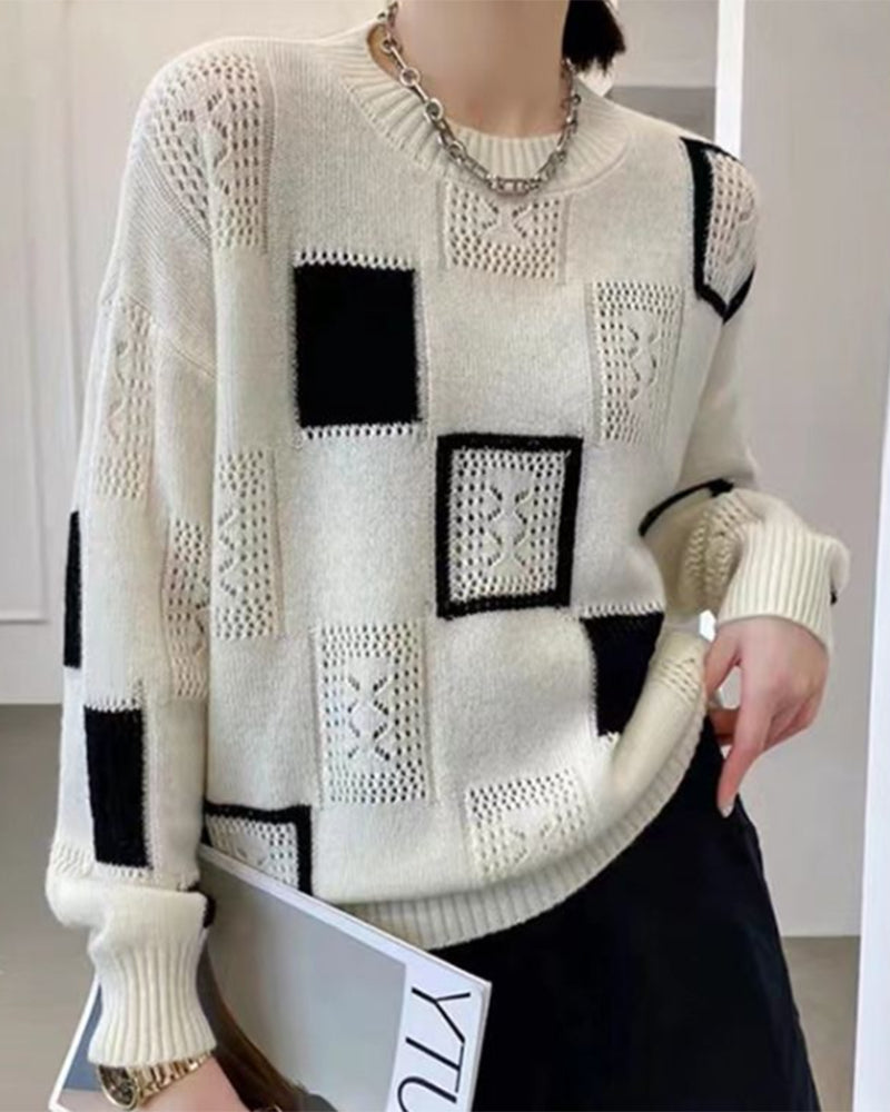 Nancy | jumper and Patchwork