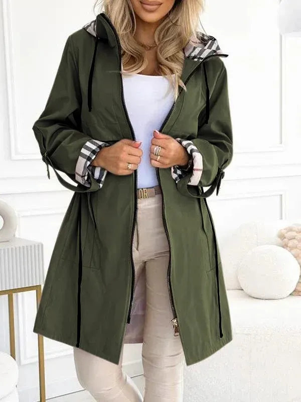 NATALIE™ – Women's Fracket with Front zipper and modern design