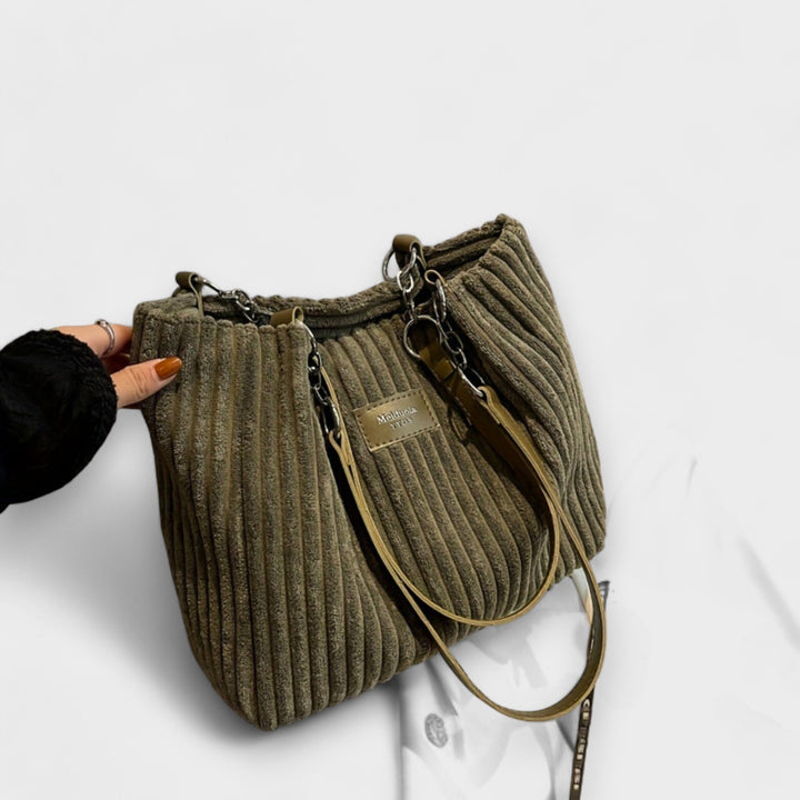 MaryAnne | Soft Cord Shoulder Bag
