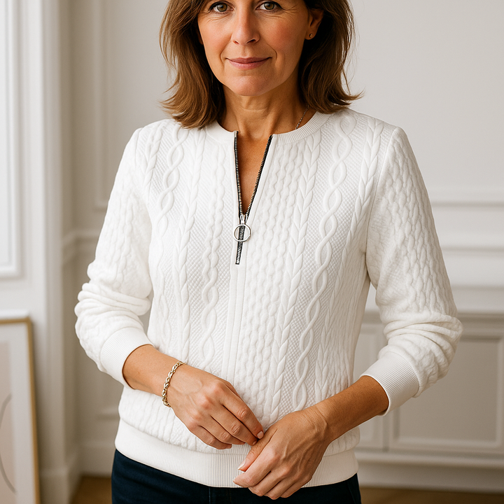 Emily™ | Refined Knit Chic Sweater