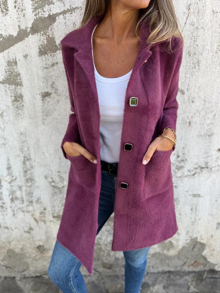 Marce™ | Elegant, Rough Coat