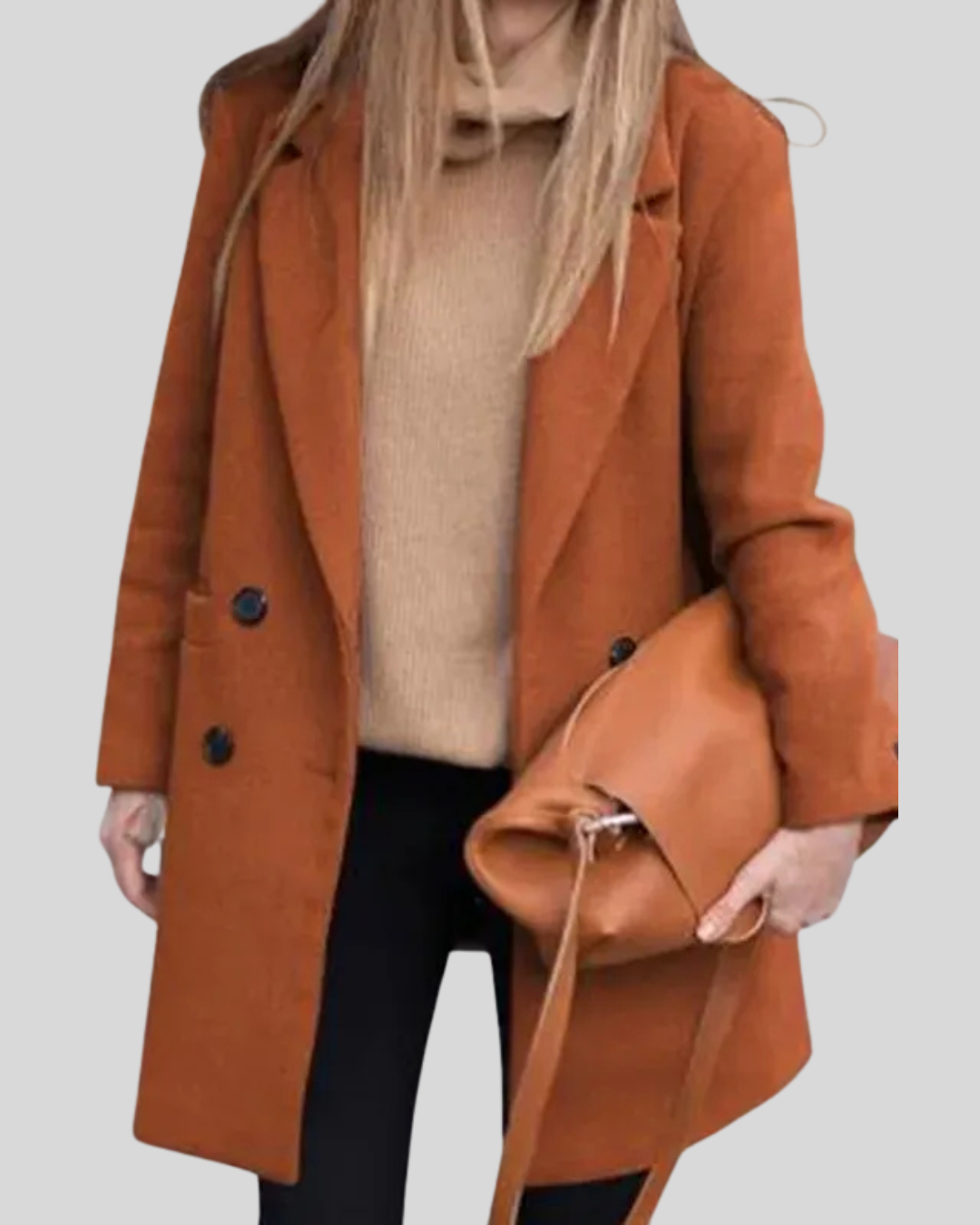 MaryAnne | Mid-Length Autumn Tailored Coat