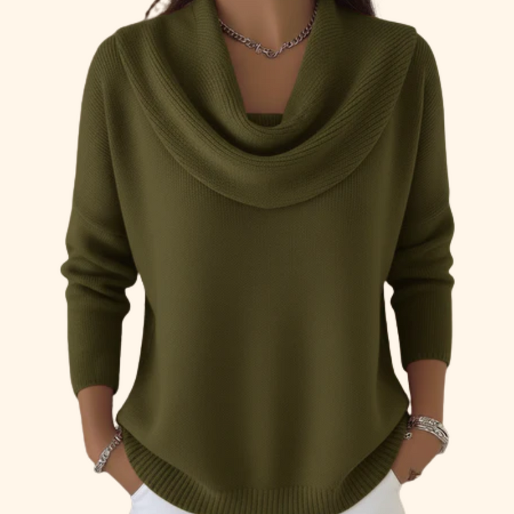 Eliza - sweater with a collar