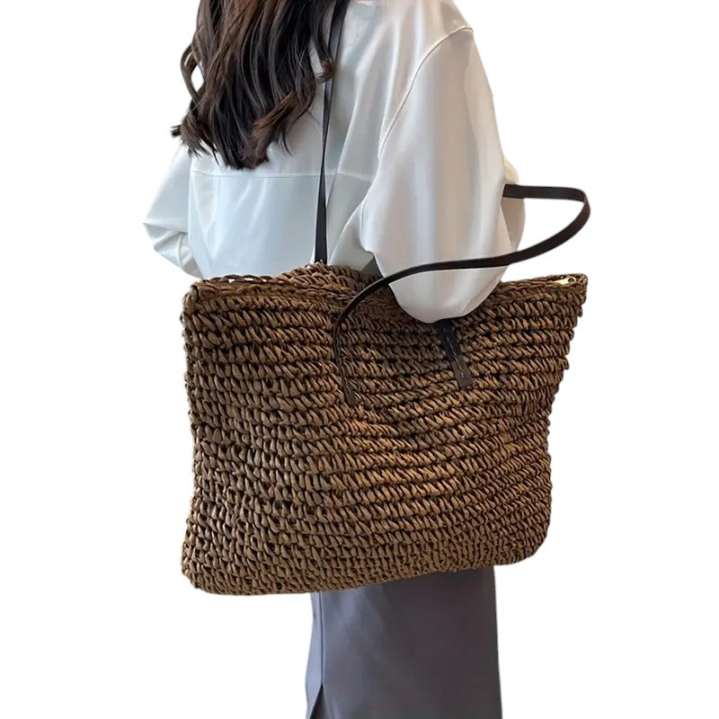 MaryAnne | Woven Tote Bag