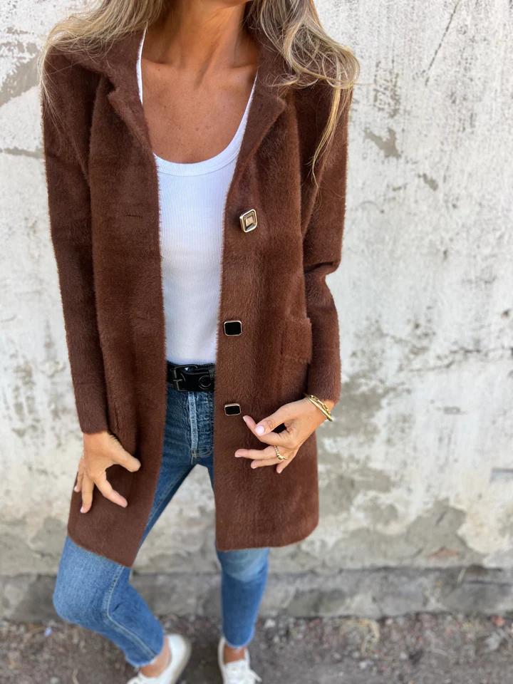 Marce™ | Elegant, Rough Coat