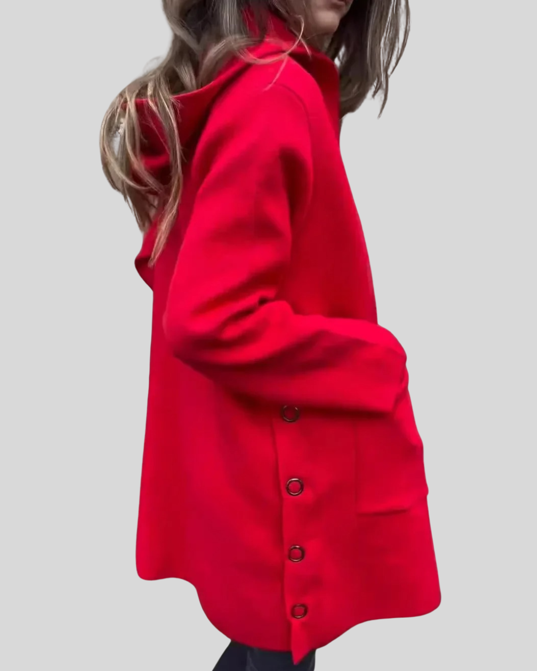 MaryAnne | Hooded Woolen Coat for Everyday Warmth
