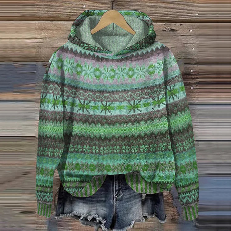 Jane | Timeless Pattern Hoodie