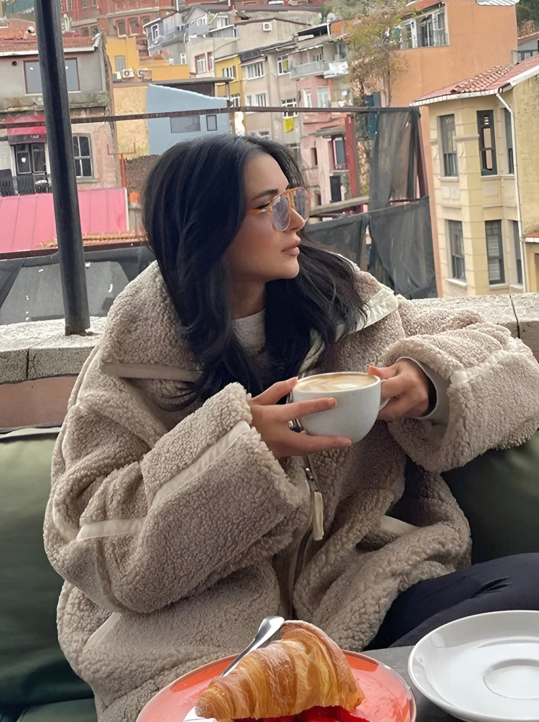 Liora – Oversized Teddy Jackets