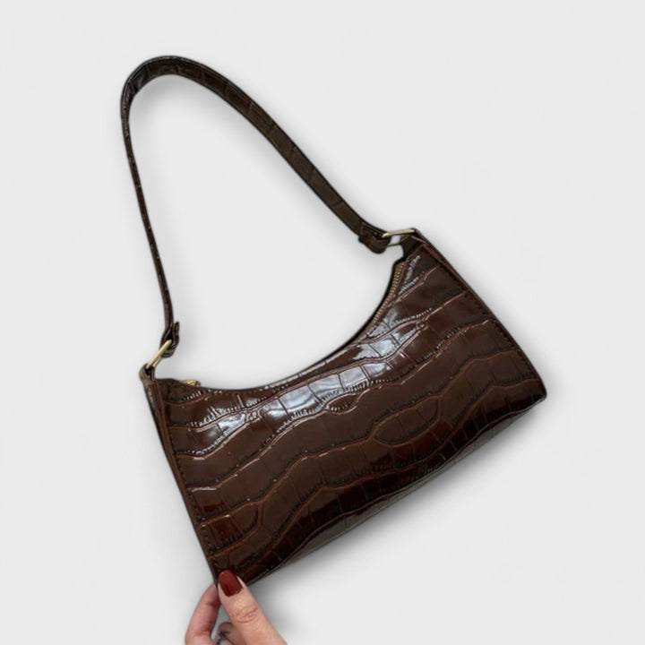 MaryAnne | Shiny Leather Bag