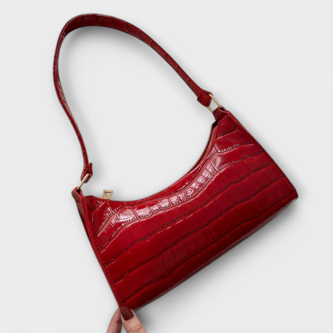 MaryAnne | Shiny Leather Bag