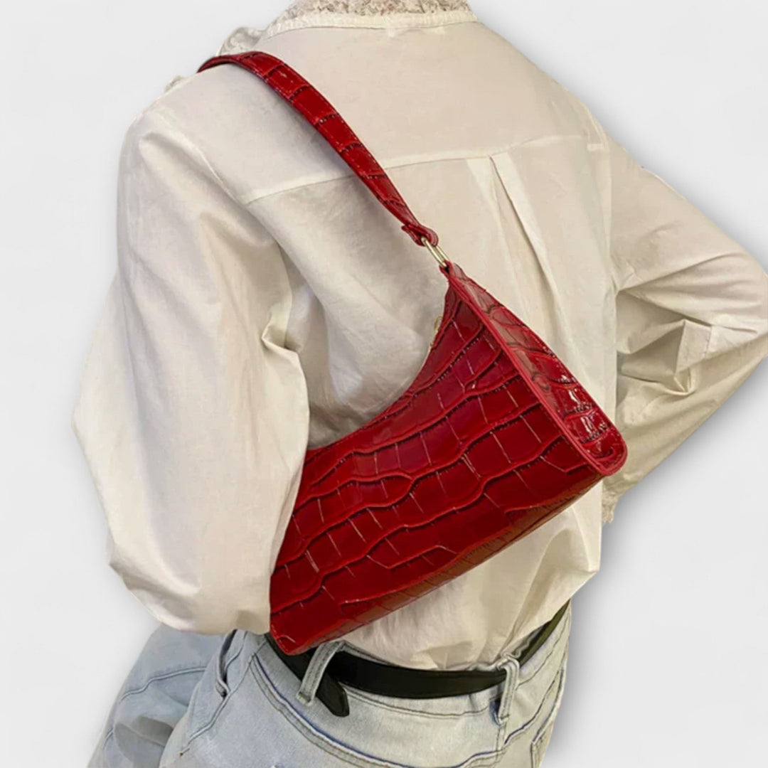 MaryAnne | Shiny Leather Bag