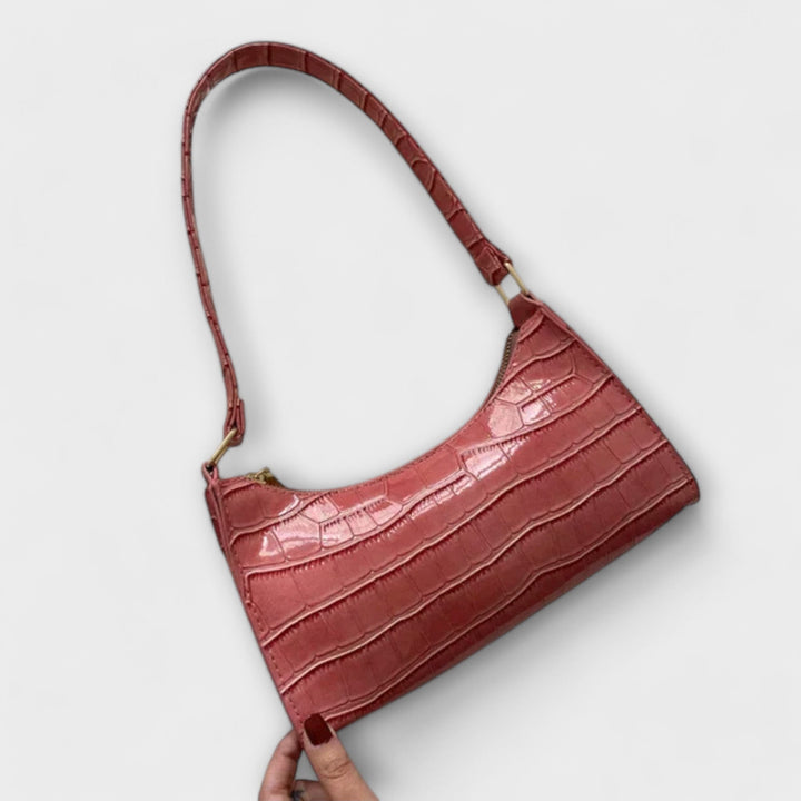 MaryAnne | Shiny Leather Bag