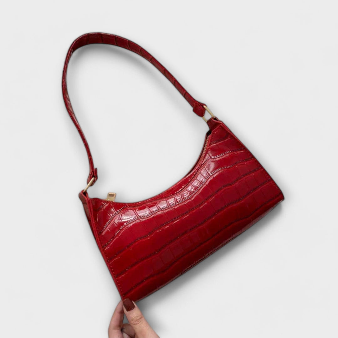 MaryAnne | Shiny Leather Bag