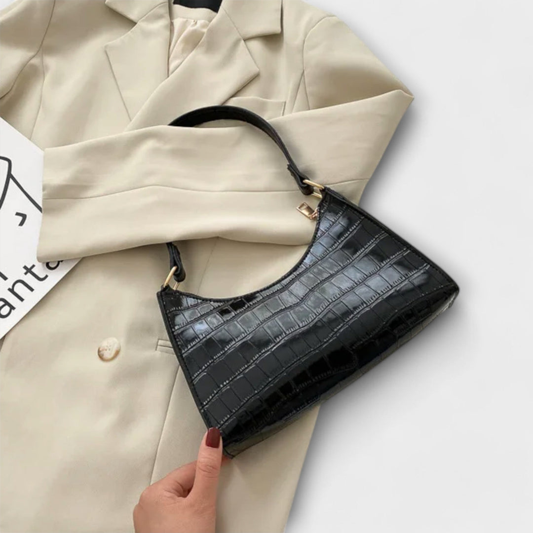 MaryAnne | Shiny Leather Bag