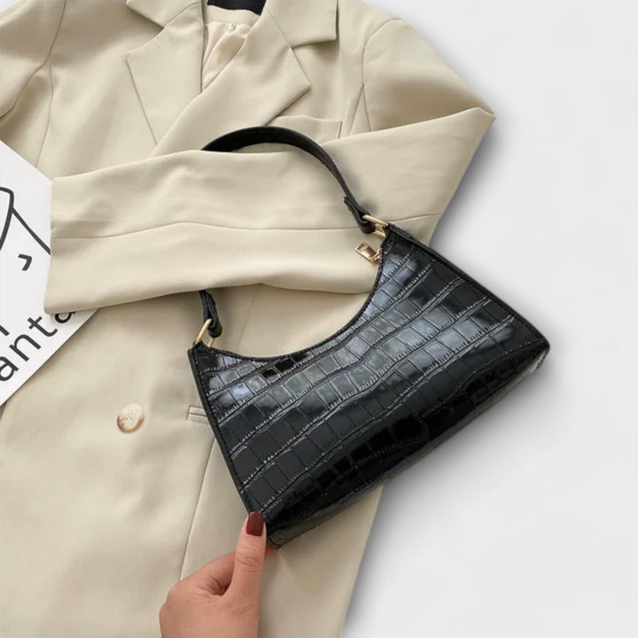 MaryAnne | Shiny Leather Bag