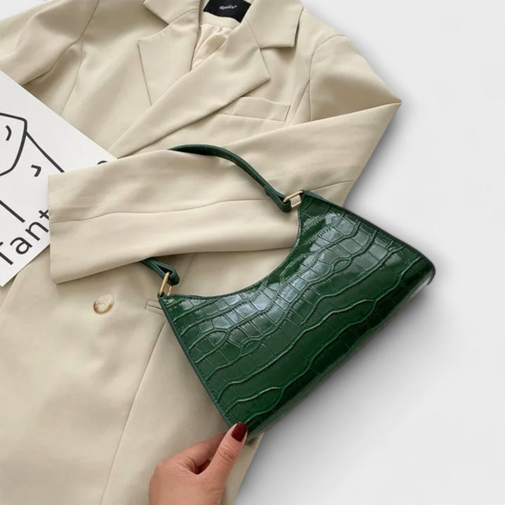 MaryAnne | Shiny Leather Bag