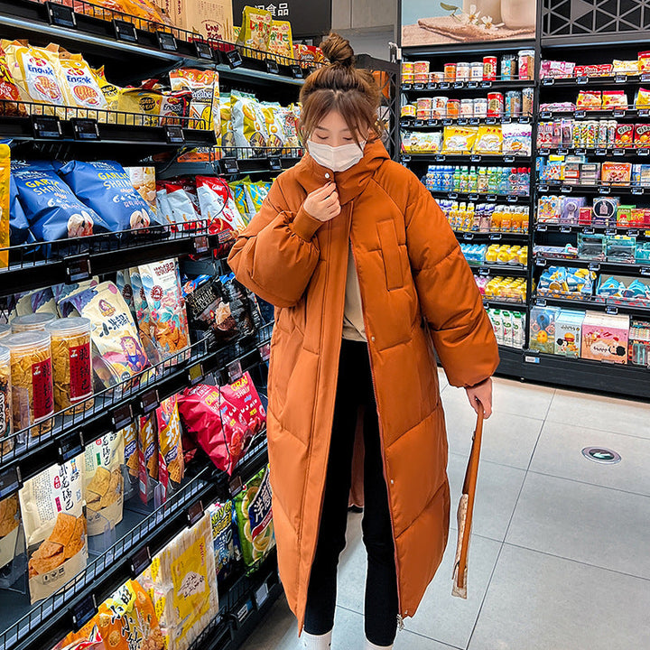 Fiona - Classic Hooded Long Puffer Coat