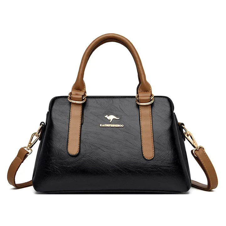 MARIA | BURGUNDY HANDBAG