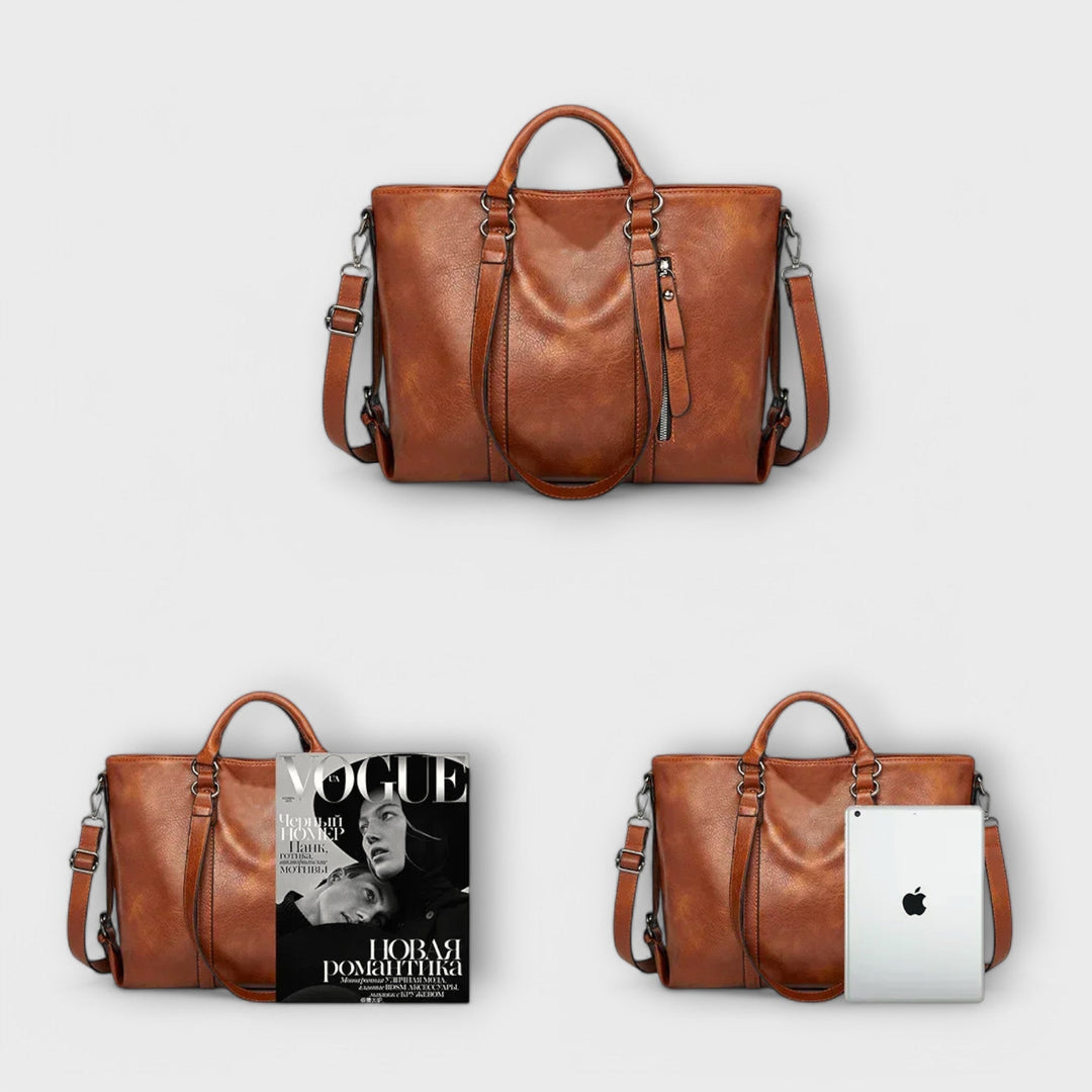 MaryAnne | Large Leather Bag