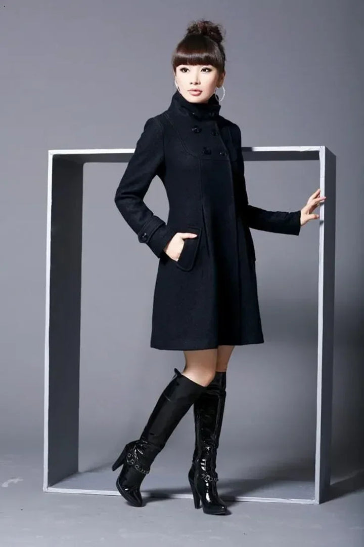 Clara™ | Elegant Dress Coat