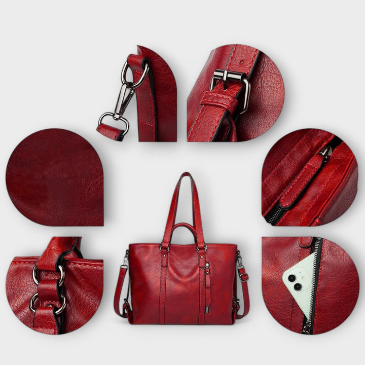MaryAnne | Large Leather Bag
