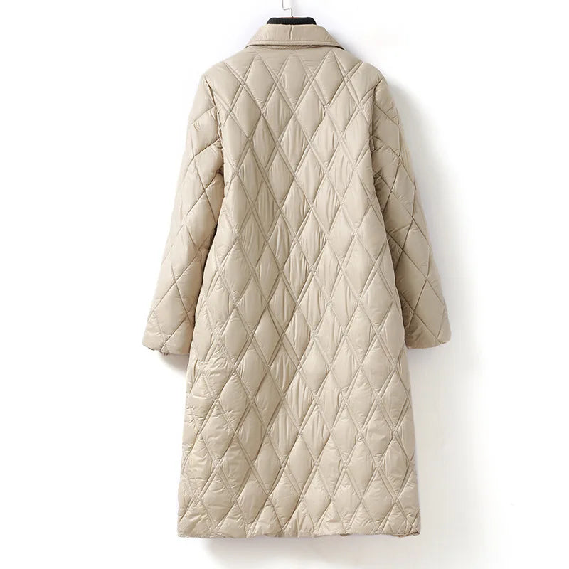 AMBER | REVERSIBLE QUILTED COAT