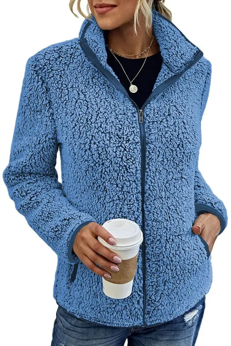 Sofia™ | Elegant Casual Fleece Jacket