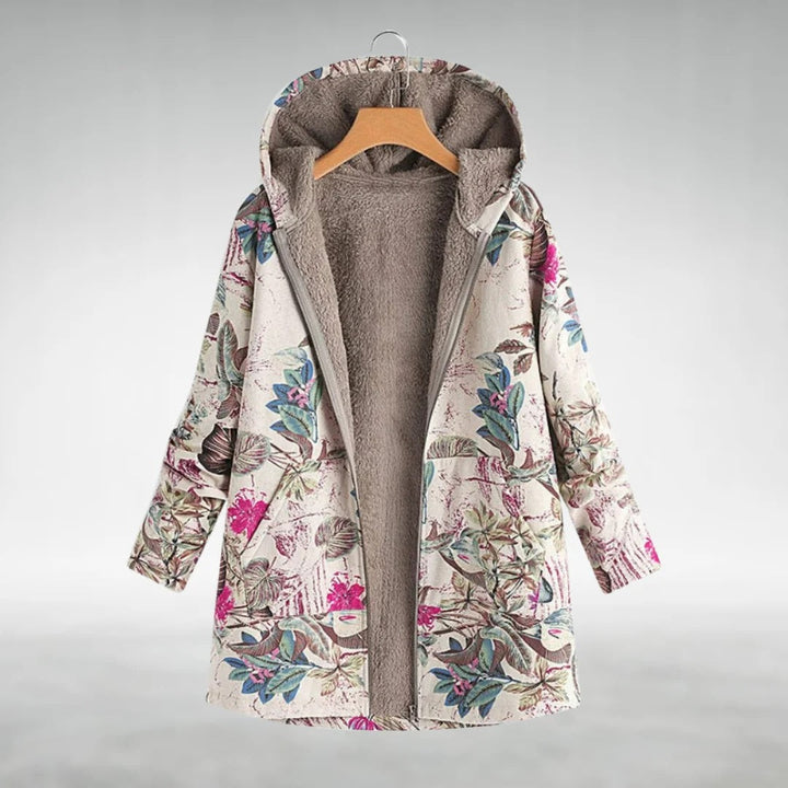 Fleural™ – Stylish Floral Pattern Polar Jacket