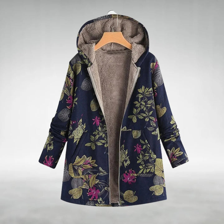 Fleural™ – Stylish Floral Pattern Polar Jacket