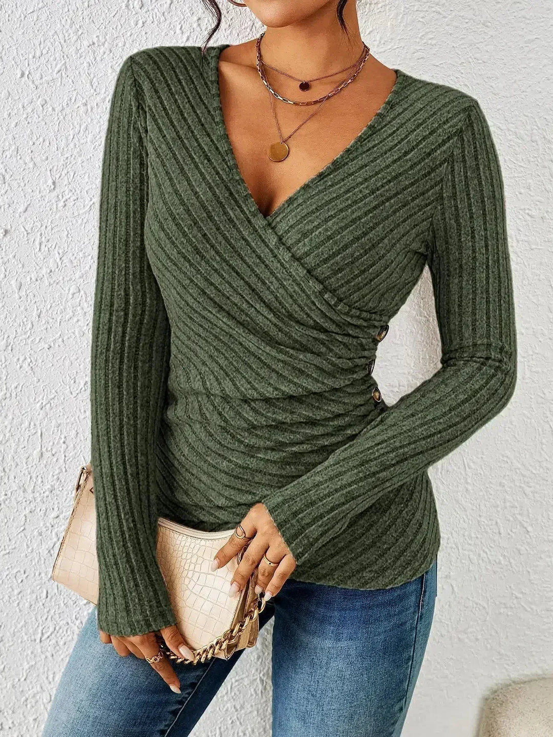 Aurora | Tummy Tucking Long Sleeve Top