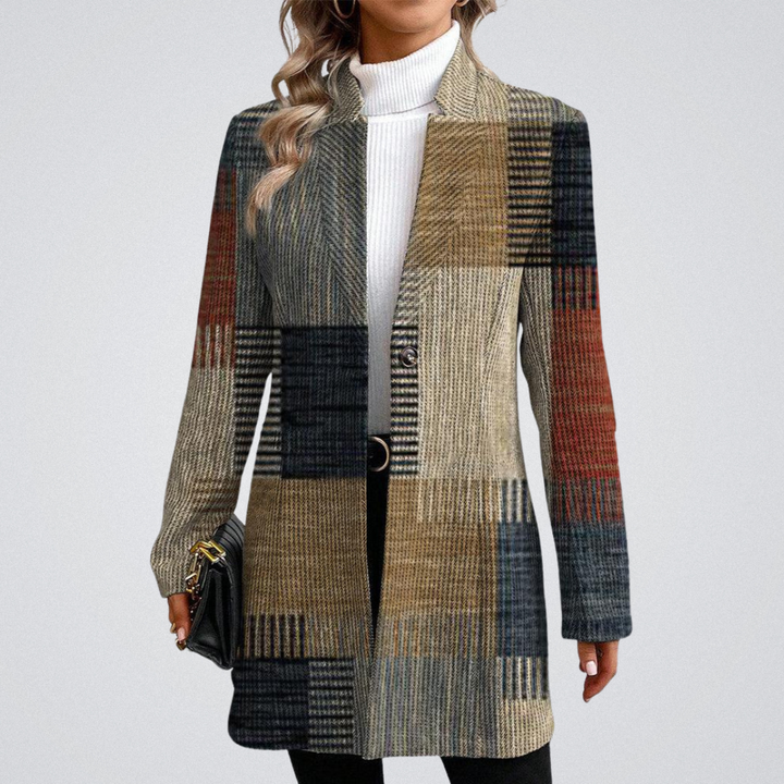 MaryAnne | Elegant Blazer With Pattern