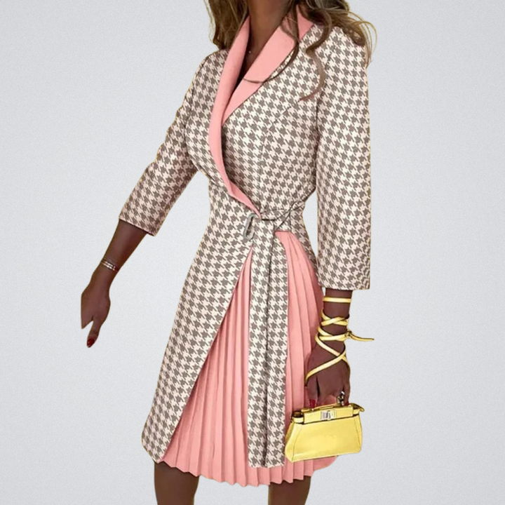 MaryAnne | Chic long sleeve blazer dress for women