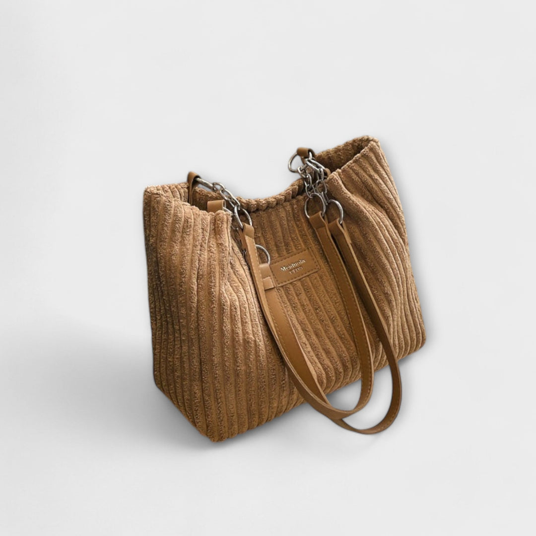 MaryAnne | Soft Cord Shoulder Bag