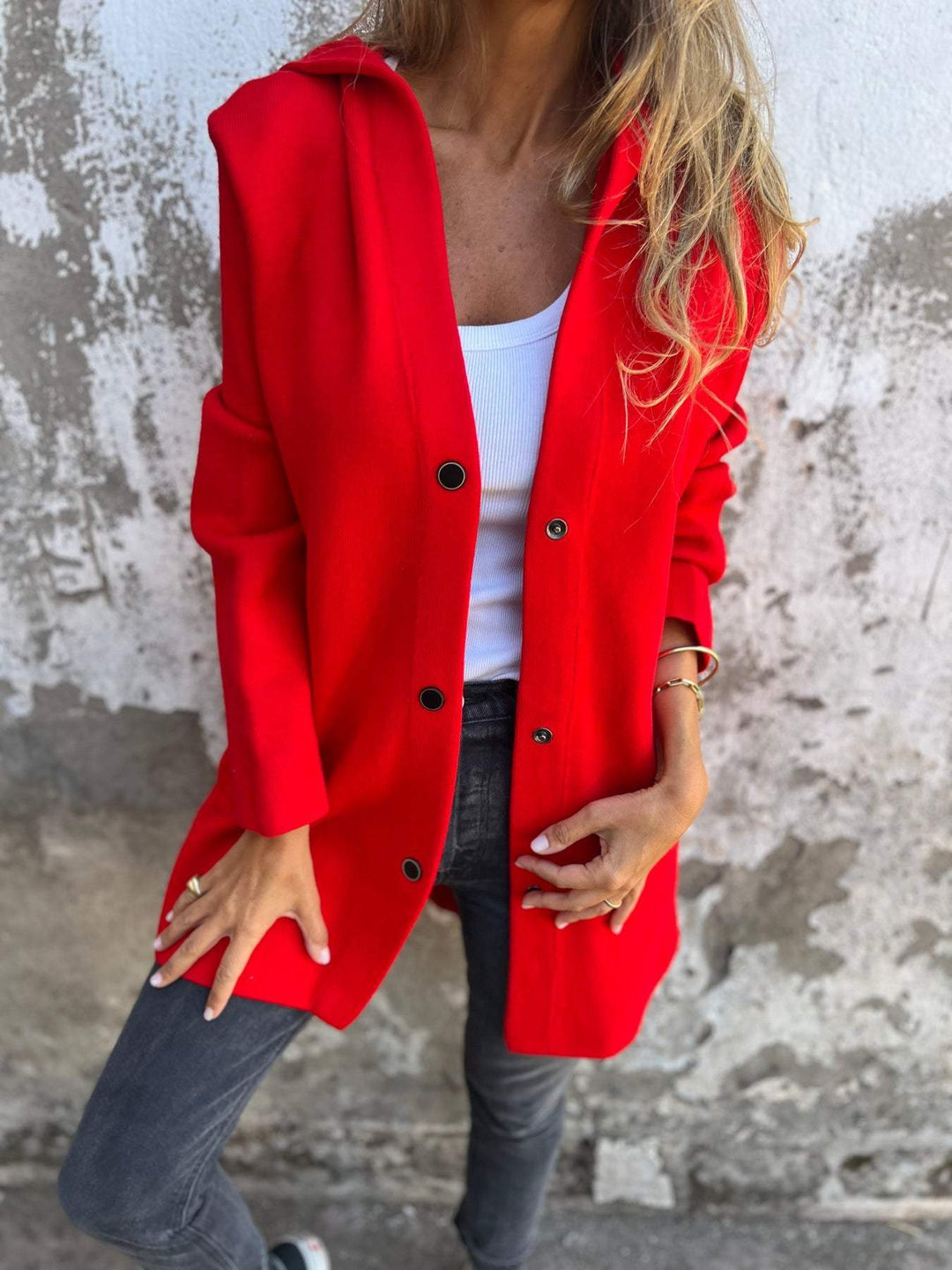 MaryAnne | Casual Single-Breasted blazer
