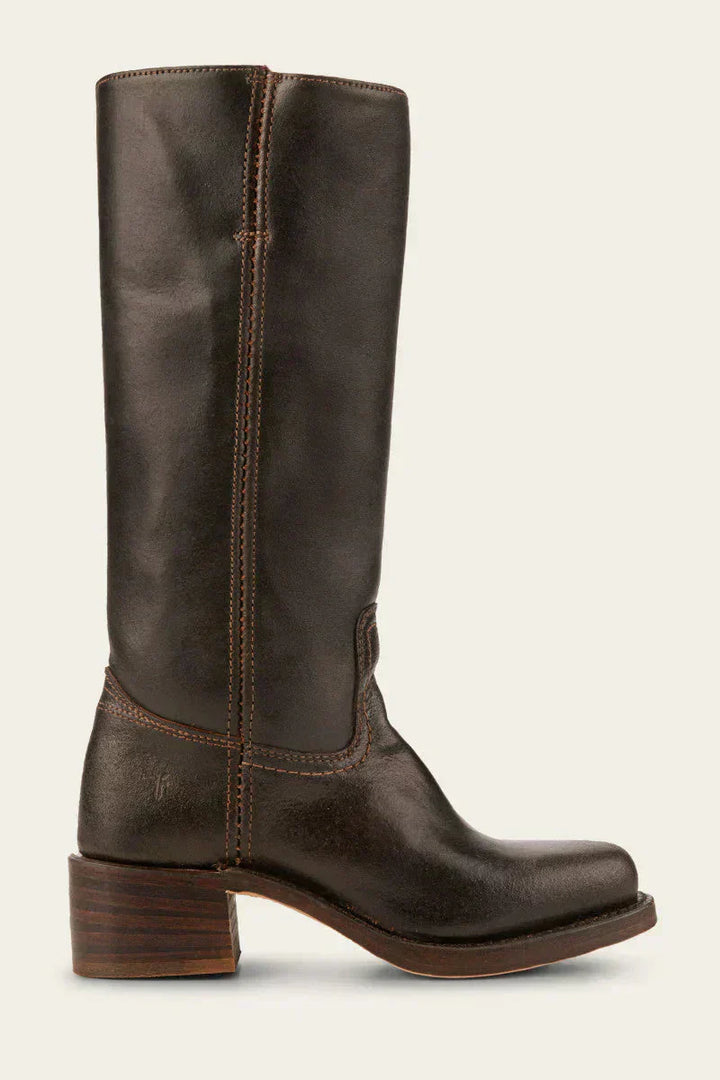 Keeley™-Knee-High Boots with Slim Fit and Structured Sole