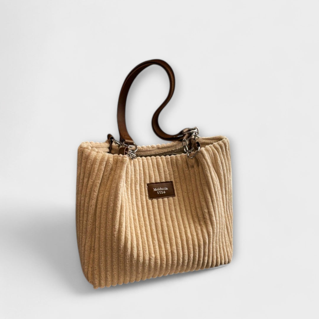 MaryAnne | Soft Cord Shoulder Bag