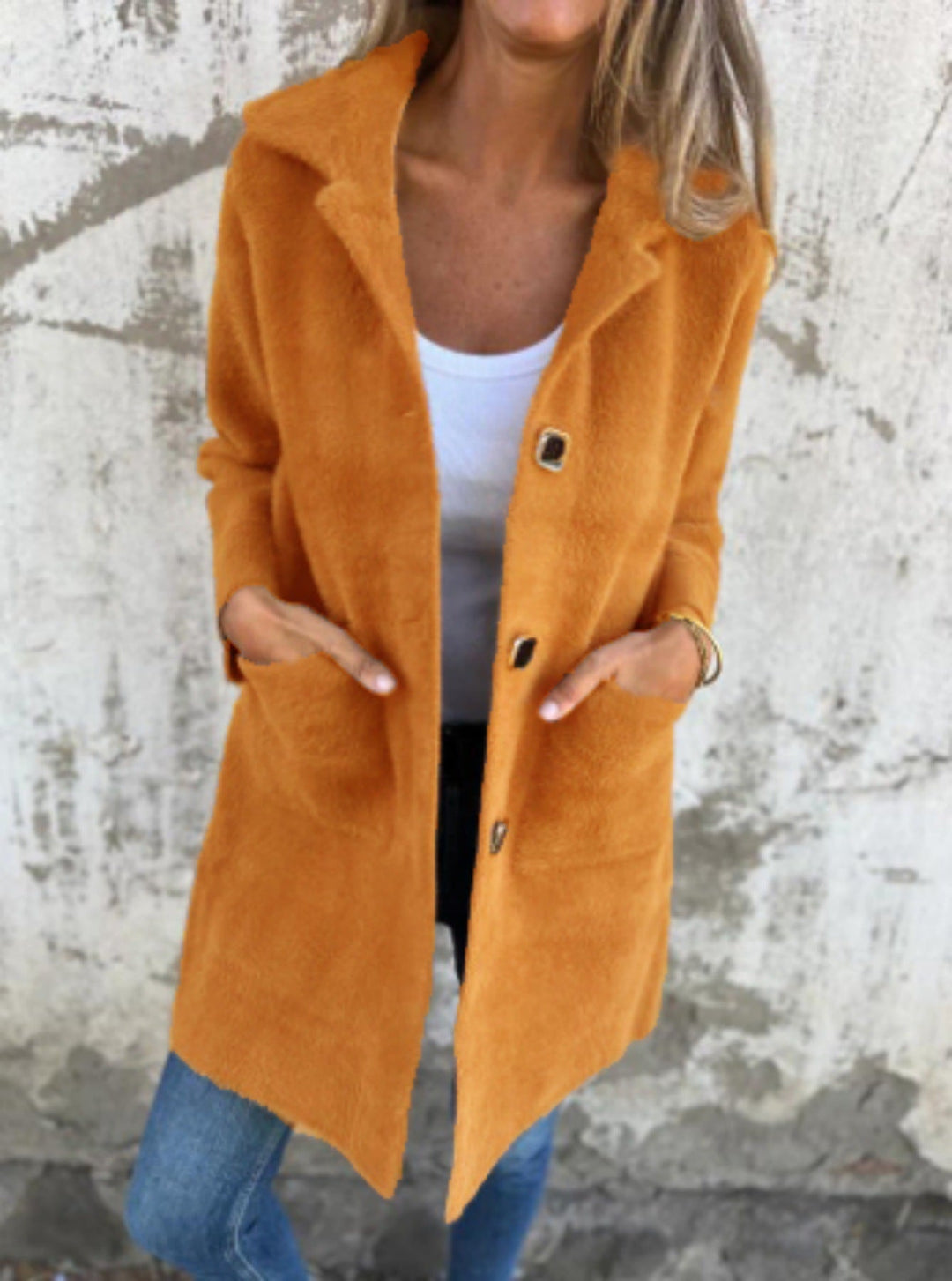 Marce™ | Elegant, Rough Coat