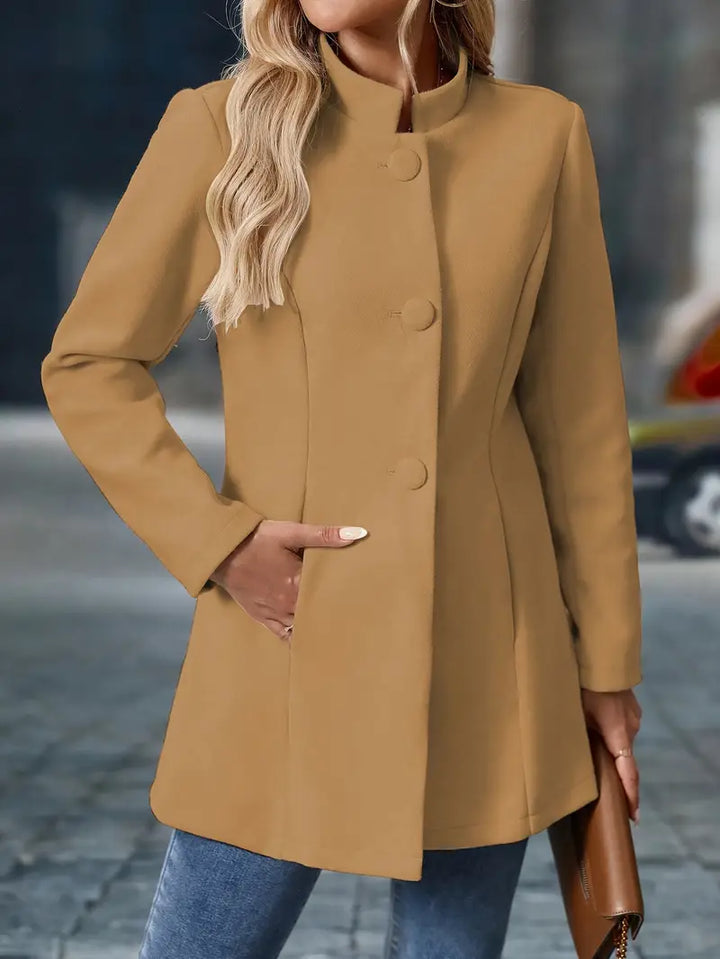 Janey – Elegant Long Blazer-Style Jacket