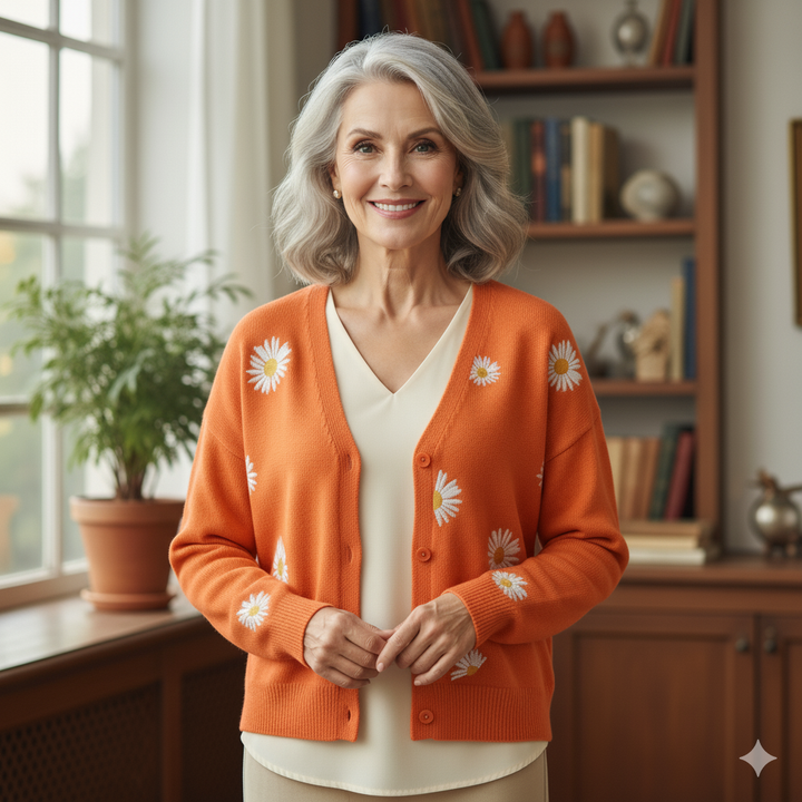 Diana - Floral Cardigan