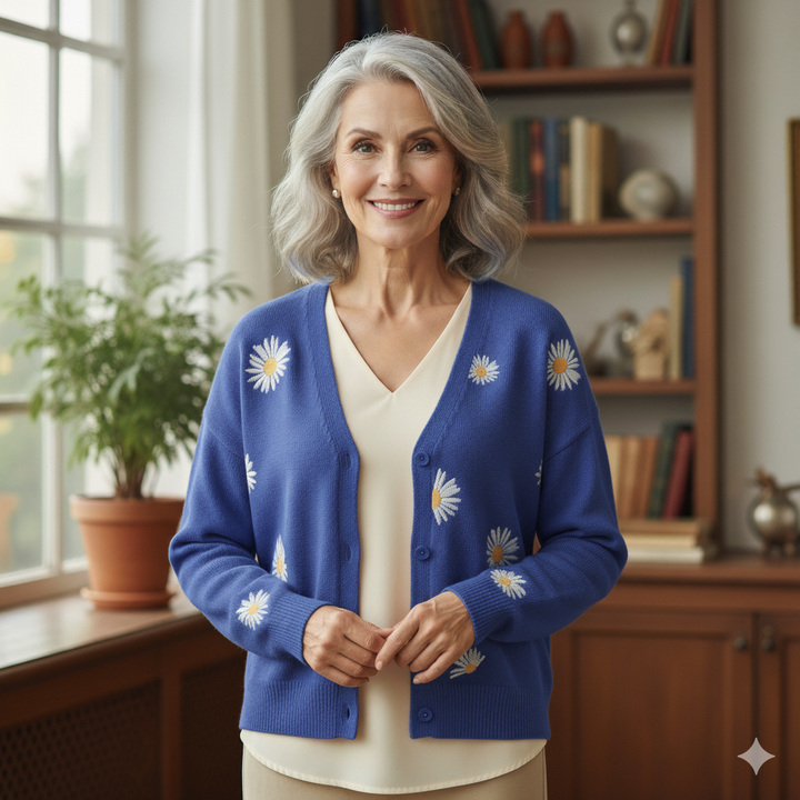 Diana - Floral Cardigan