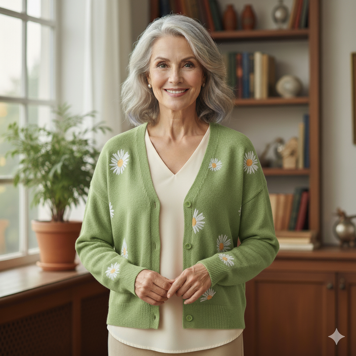 Diana - Floral Cardigan
