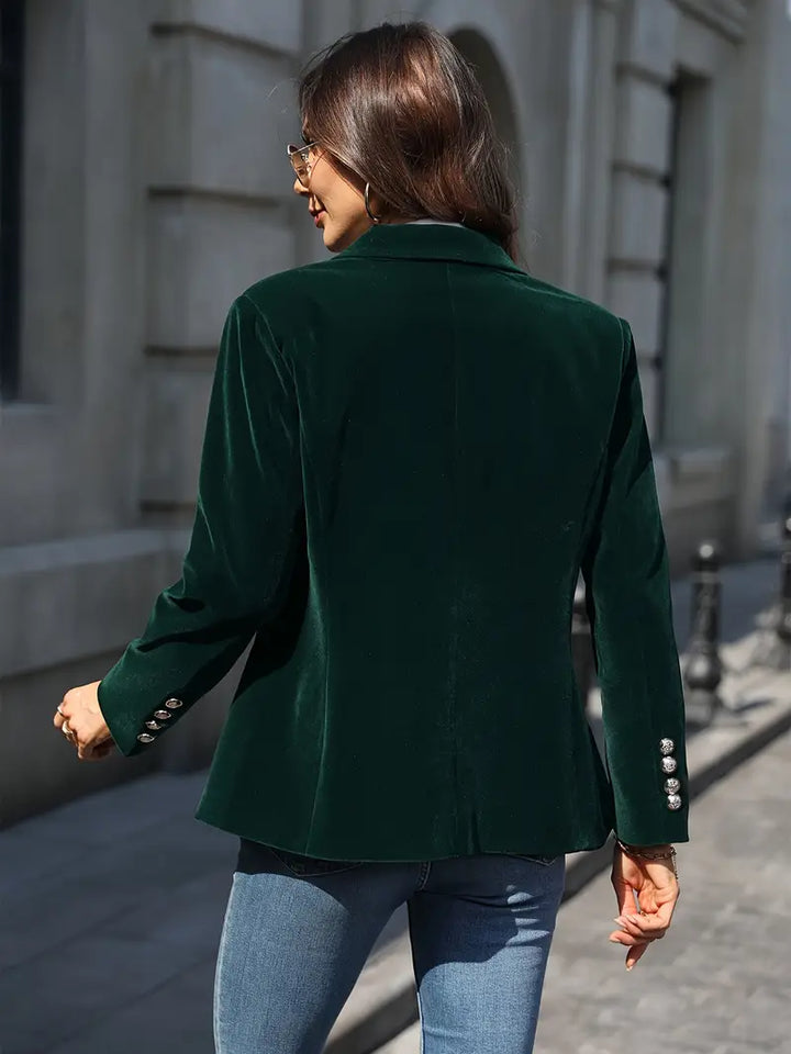 JULISSA | Elegant Velvet Blazer