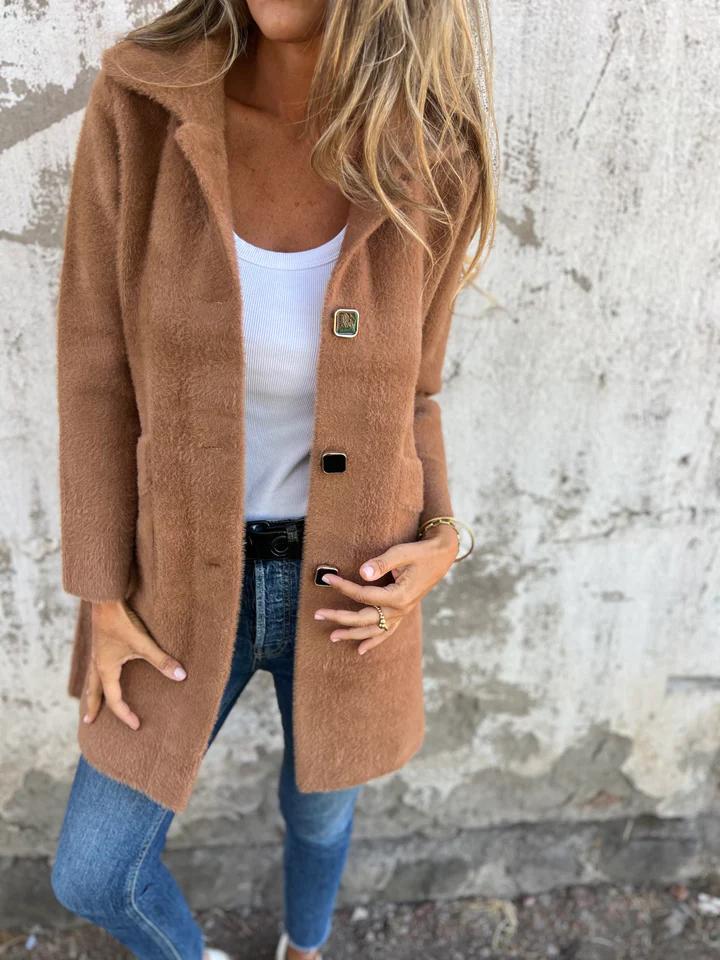 Marce™ | Elegant, Rough Coat