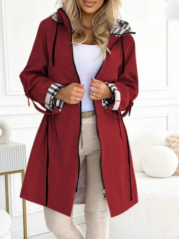 NATALIE™ – Women's Fracket with Front zipper and modern design