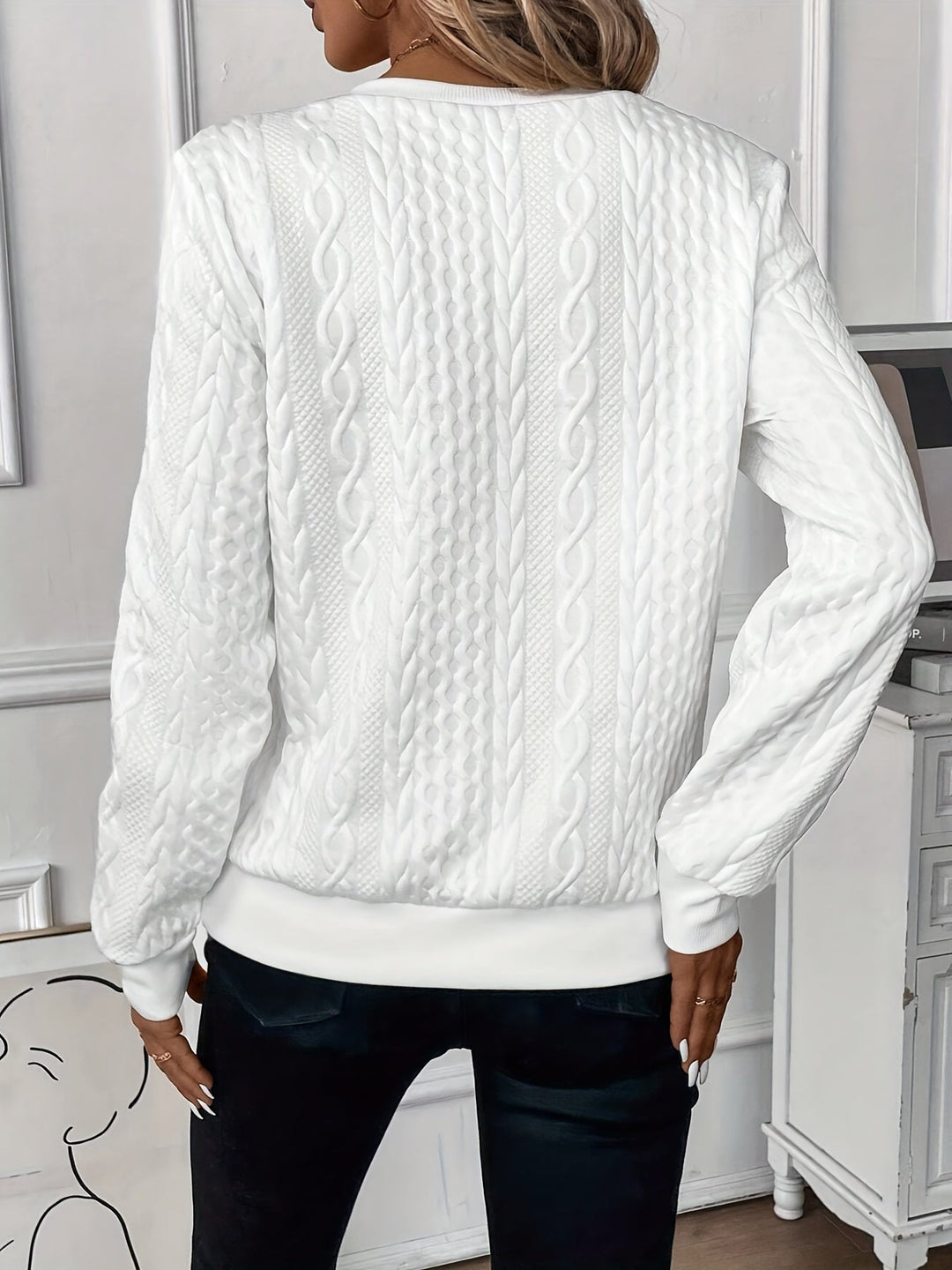 Emily™ | Refined Knit Chic Sweater