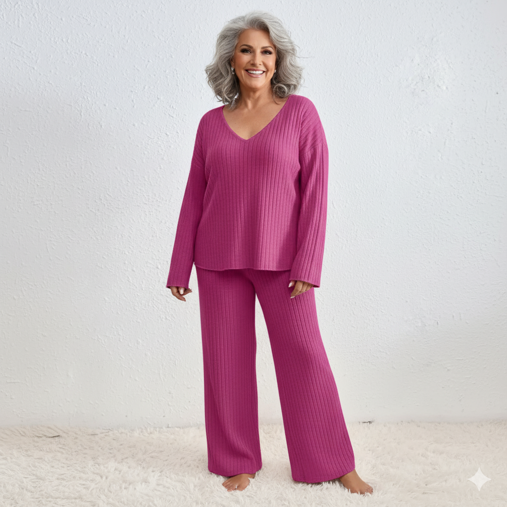 Margaret - Top and Trousers Two-piece Set